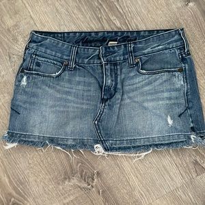 Abercrombie and Fitch Distressed Skirt